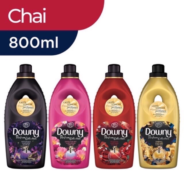 Downy nước xả vải Chai 800ml các mùi hương Nước Hoa