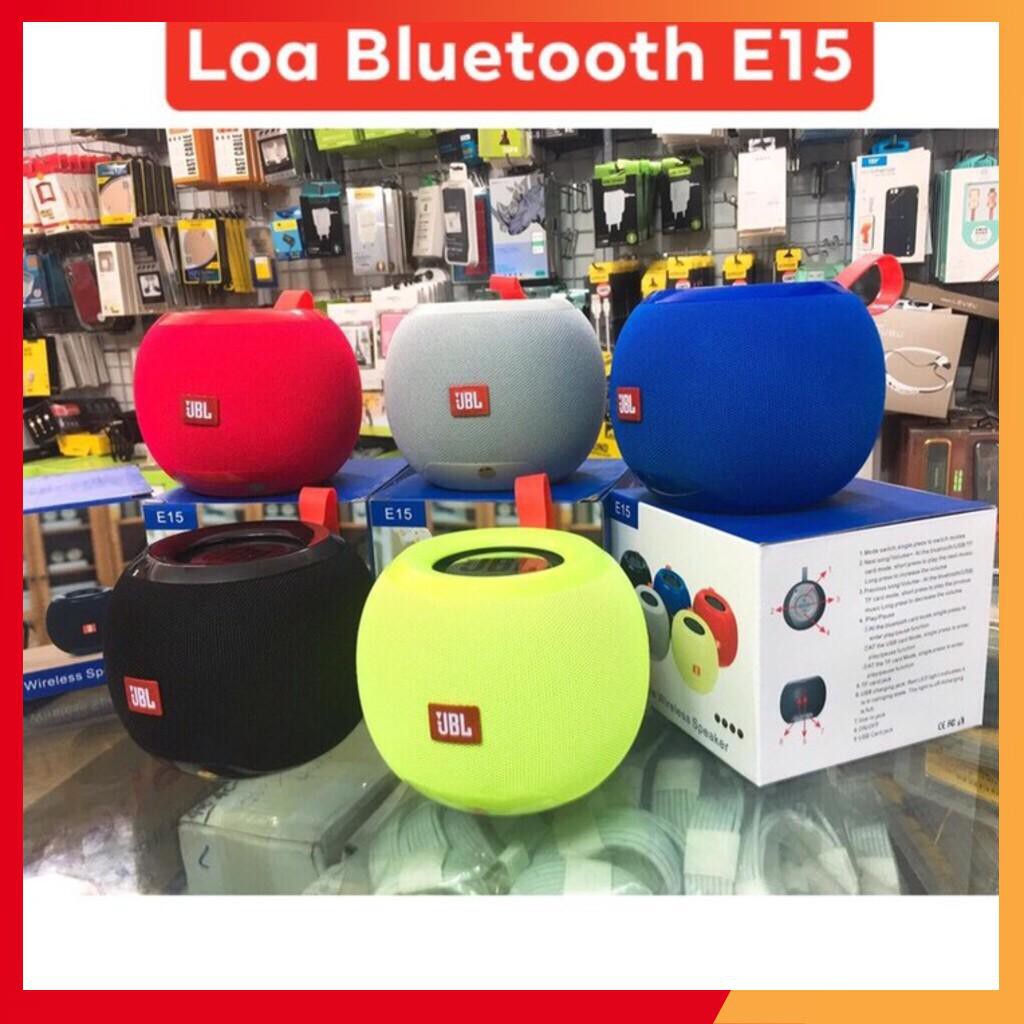 Loa Bluetooth Siêu Bass GUTEK E15 Chống Thấm Nước, Thiết kế tinh tế, Nghe Nhạc Cực Hay, Âm Bass Cực Phê, Pin Trâu, Hỗ Trợ Kết Nối USB, Thẻ Nhớ Tf, Đài FM, Cổng 3.5, Nhiều Màu Sắc, Bảo Hành 1 Đổi 1