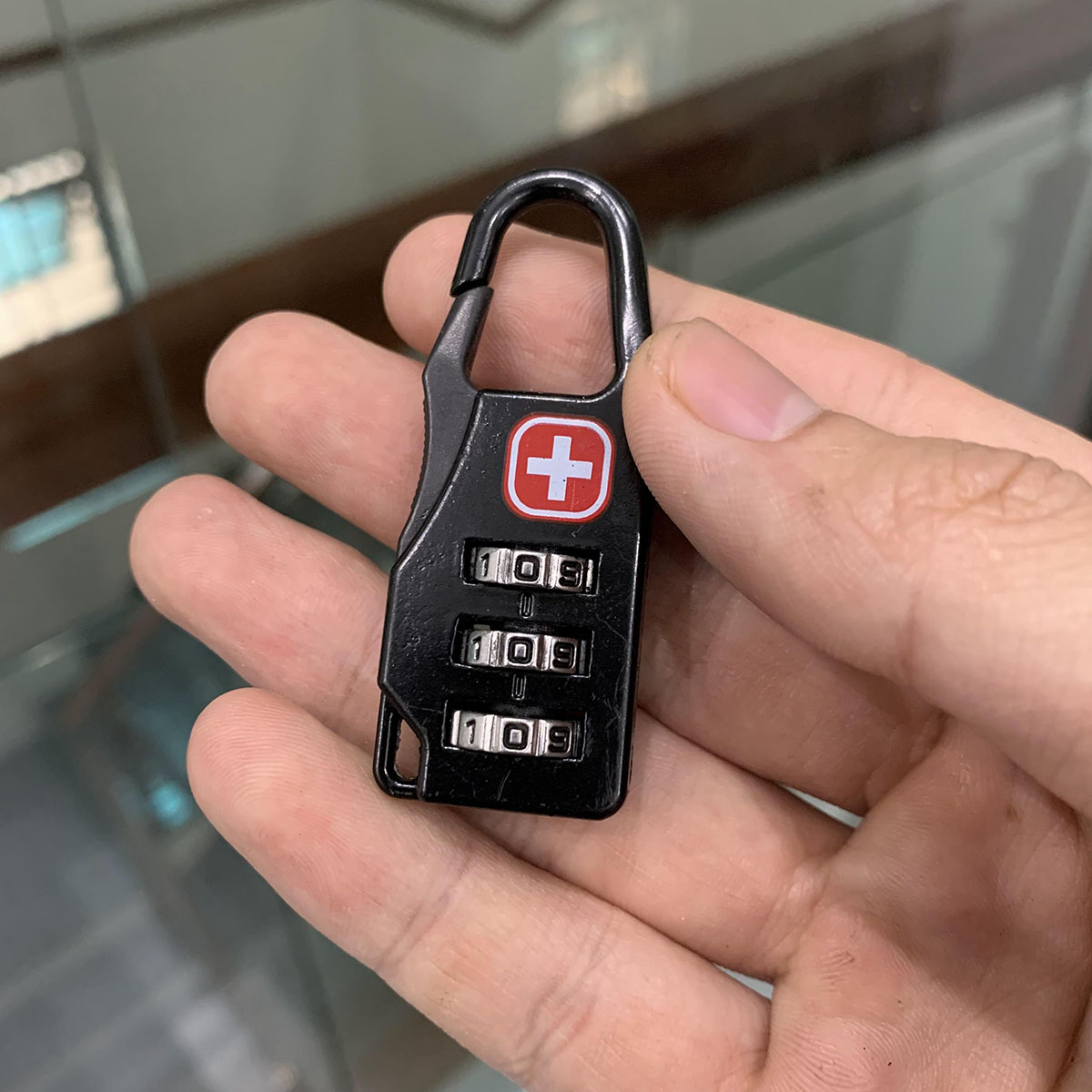Ổ khoá mật khẩu mini mã nhỏ gọn khoá túi xách, vali đi du lịch
