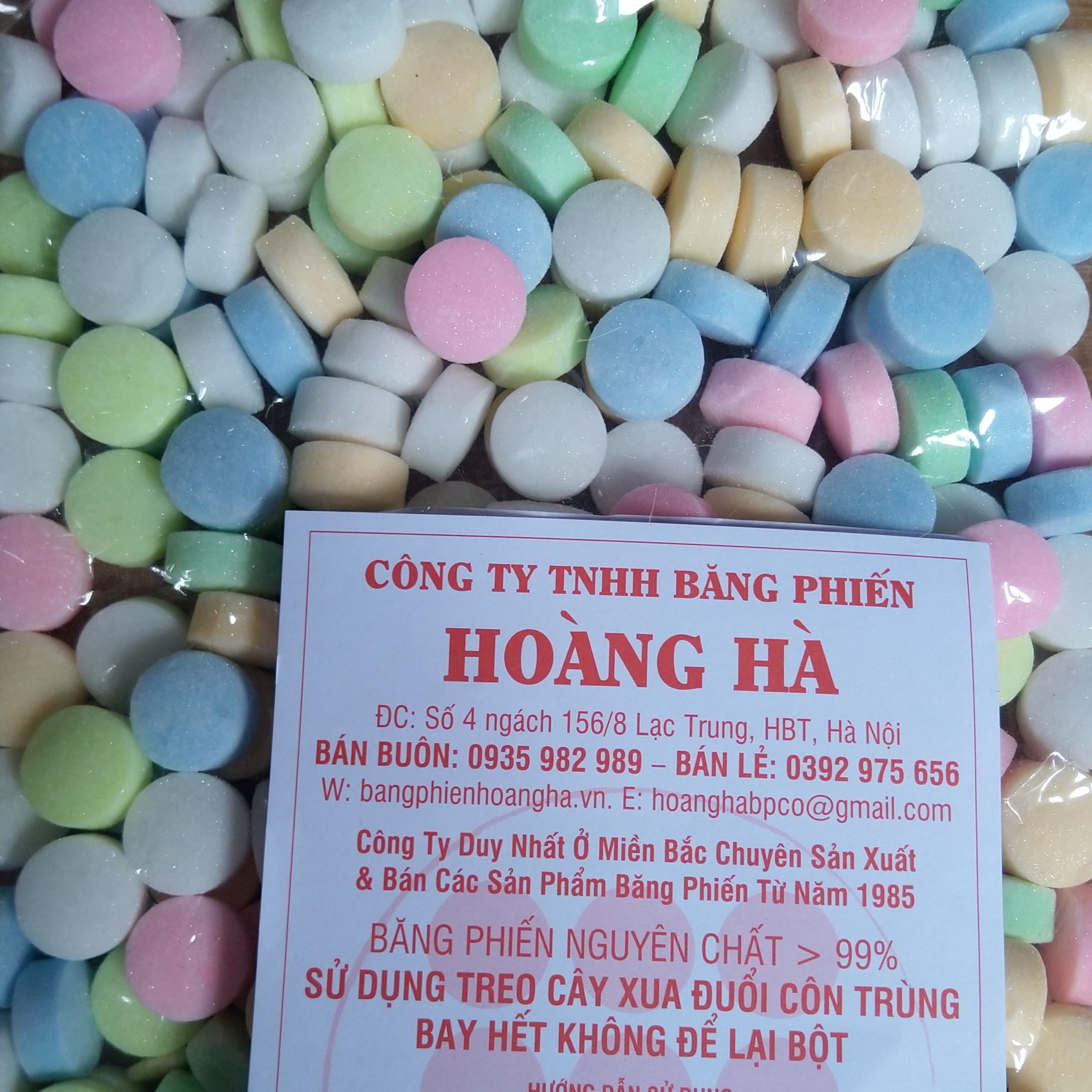 1KG Băng Phiến Long Não Hôi Xua Đuổi Ruồi Vàng Côn Trùng - nhiều màu