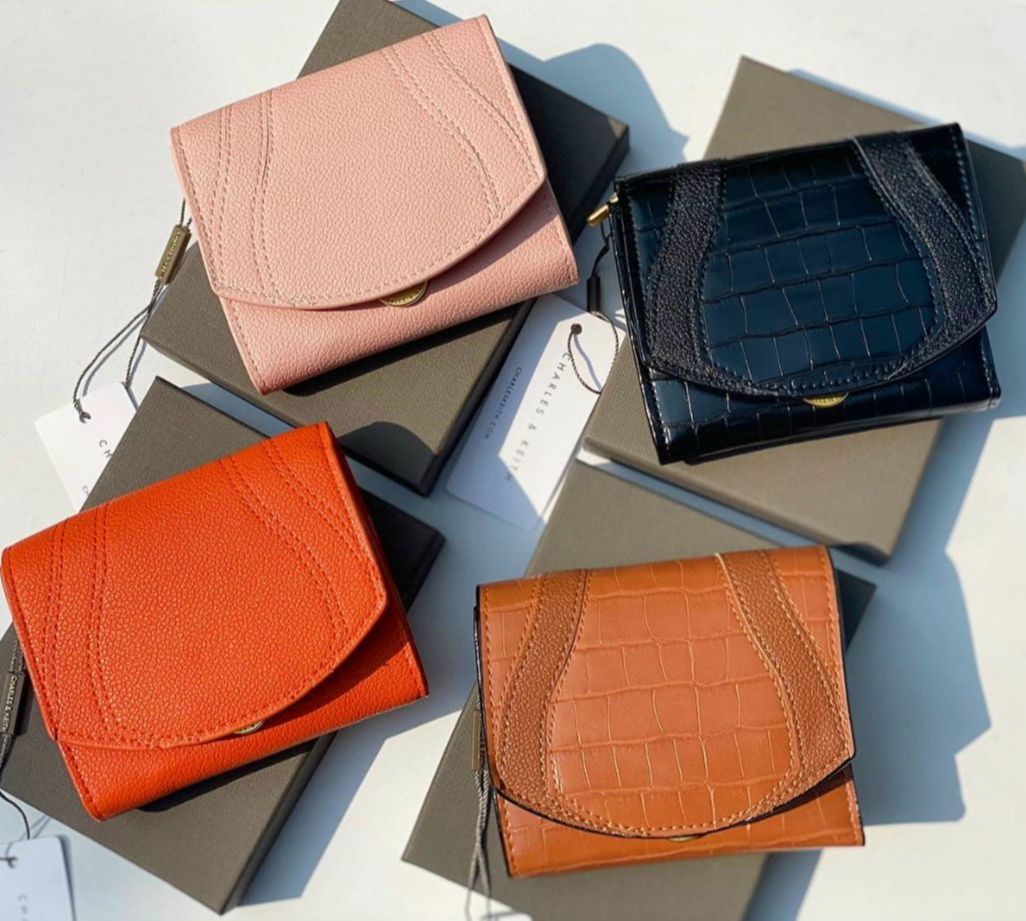 Ví nữ  fullbox tag CK6- 10770434 4 màu CK6-10770434