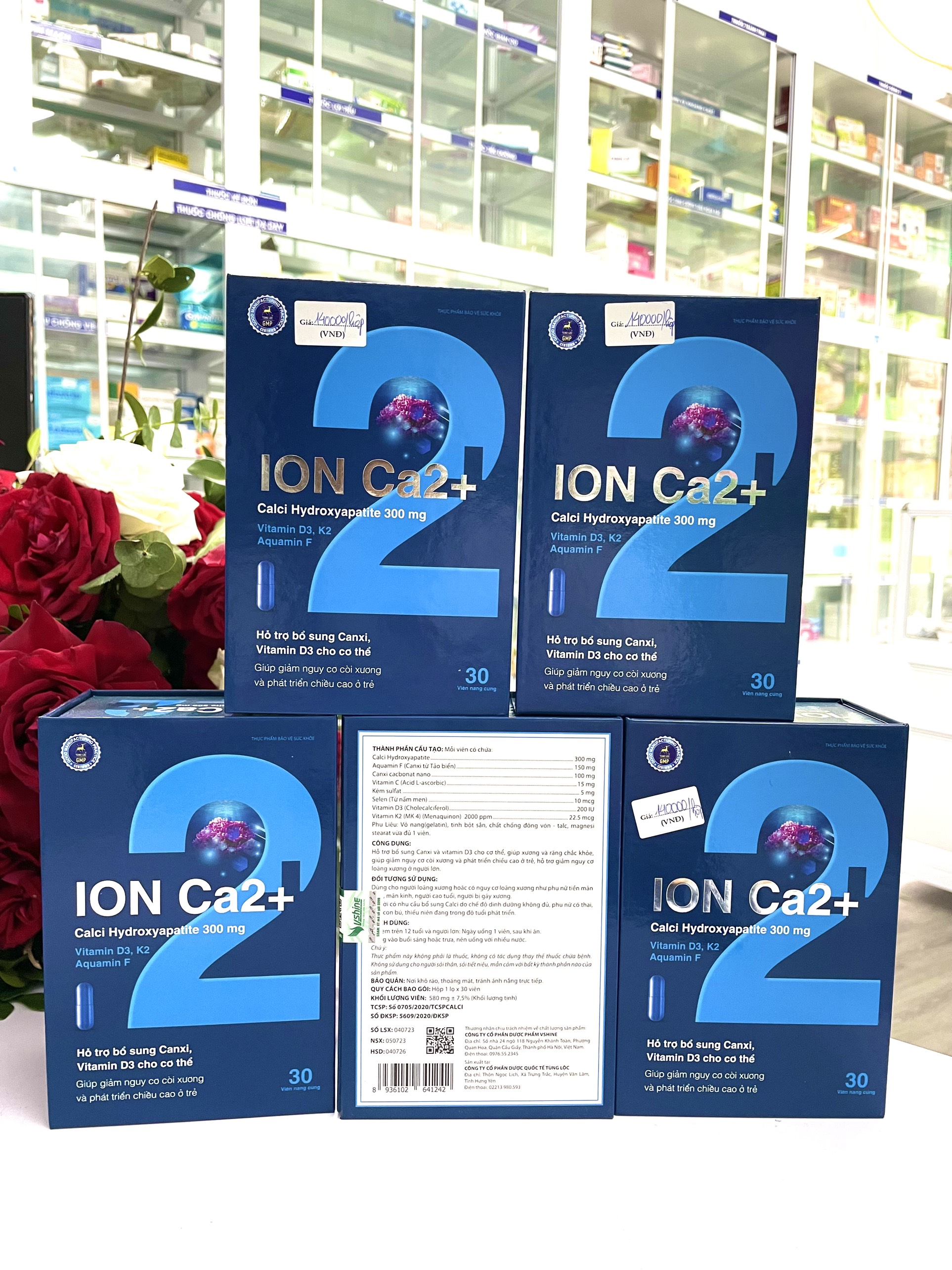 Ion Ca2+ Hỗ Trợ Bổ Sung Canxi Và Vitamin D3, Giúp Phát Triển Chiều Cao