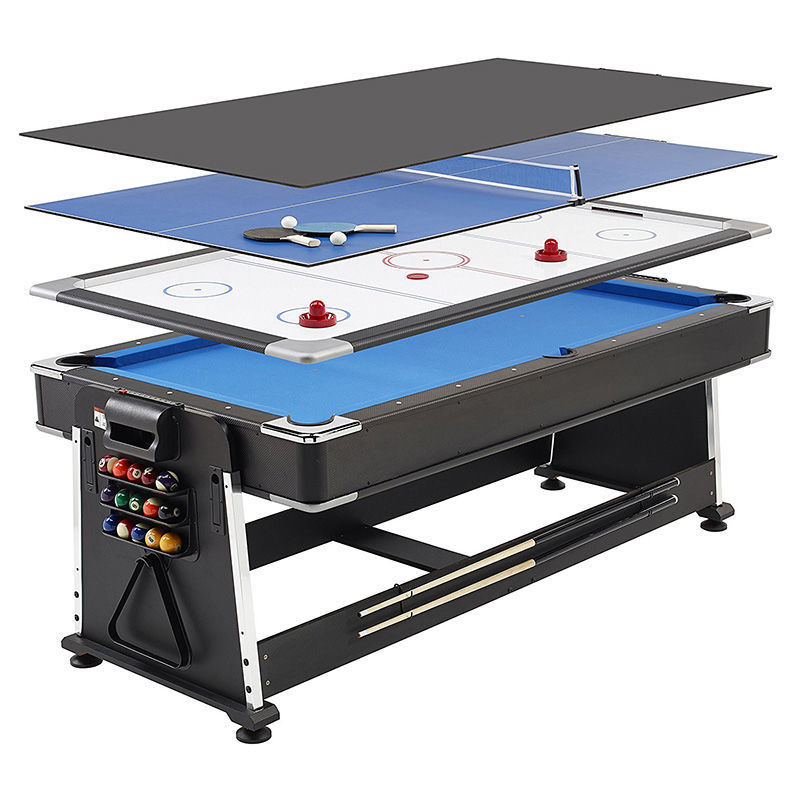 Bàn bida đa năng 4 trong 1 harvard eu 44 bóng bàn, air hockey, bàn họp, bida 4 trong 1 kiểu mỹ, bi a hanana