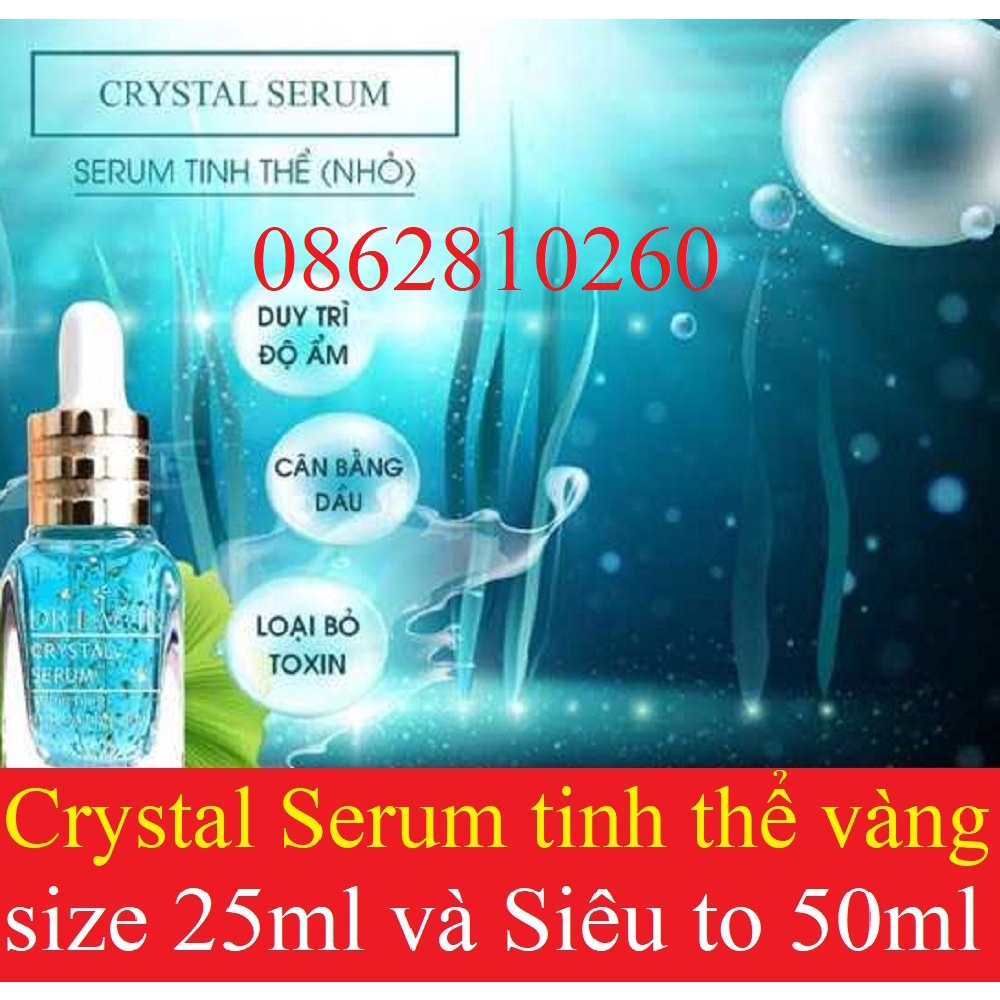 Serum tinh thể vàng 24K Lamer Care Dr Lacir - Crystal serum