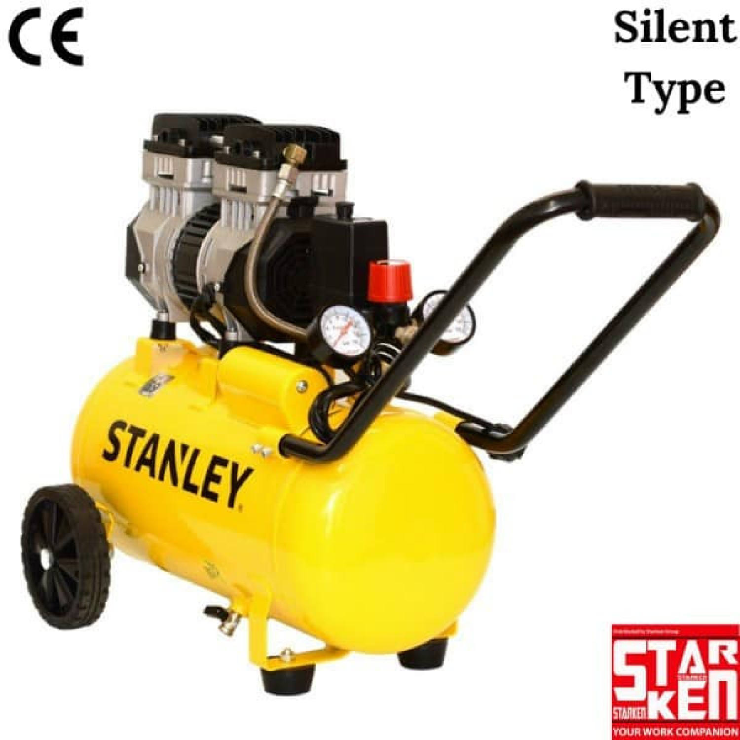 Máy nén khí không dầu 24l stanley sxcms1324he
