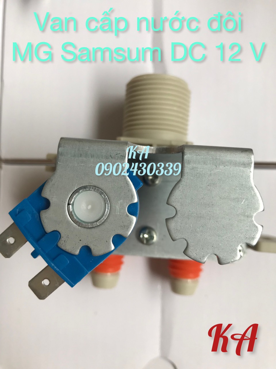Van cấp nước đôi máy giặt samsum dc 12v