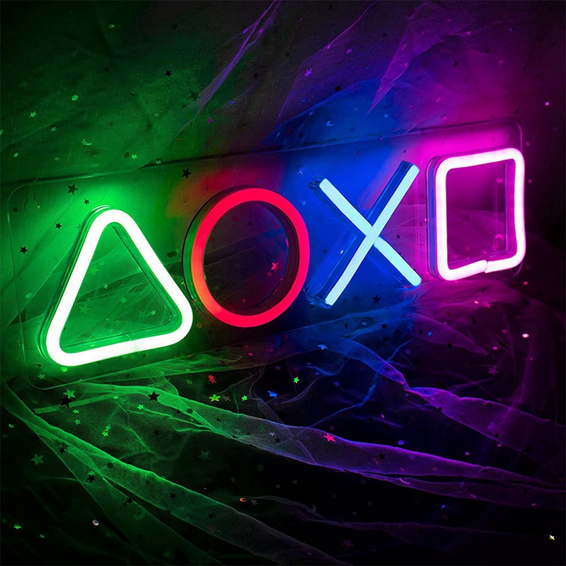 playstation neon light sign