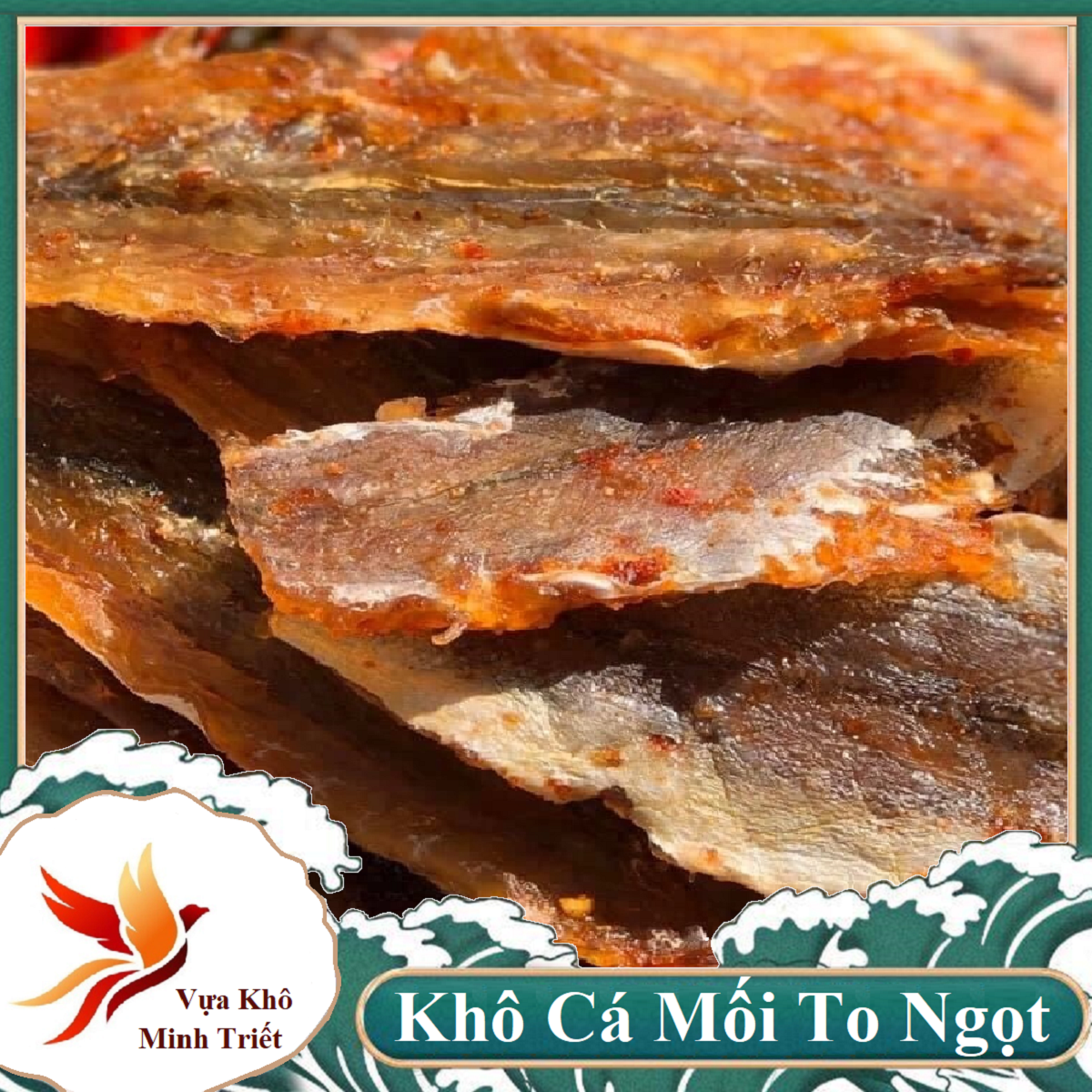 1KG KHÔ CÁ MỐI  KHÔNG XƯƠNG, THỊT DẺO DAI NGON TUYỆT VỜI- Vựa Khô Minh Triết