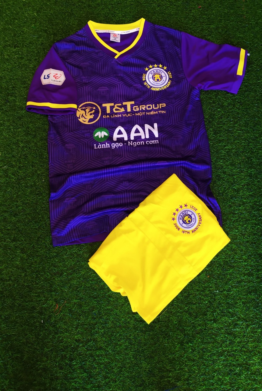 [MẪU MỚI NHẤT 21/22] BỘ QUẦN ÁO ĐÁ BANH CLB HÀ NỘI