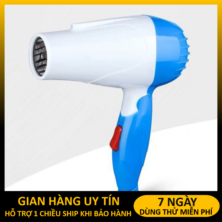 Máy sấy tóc nova mini gấp gọn tiện dụng công suất 1000w bh 1 đổi 1