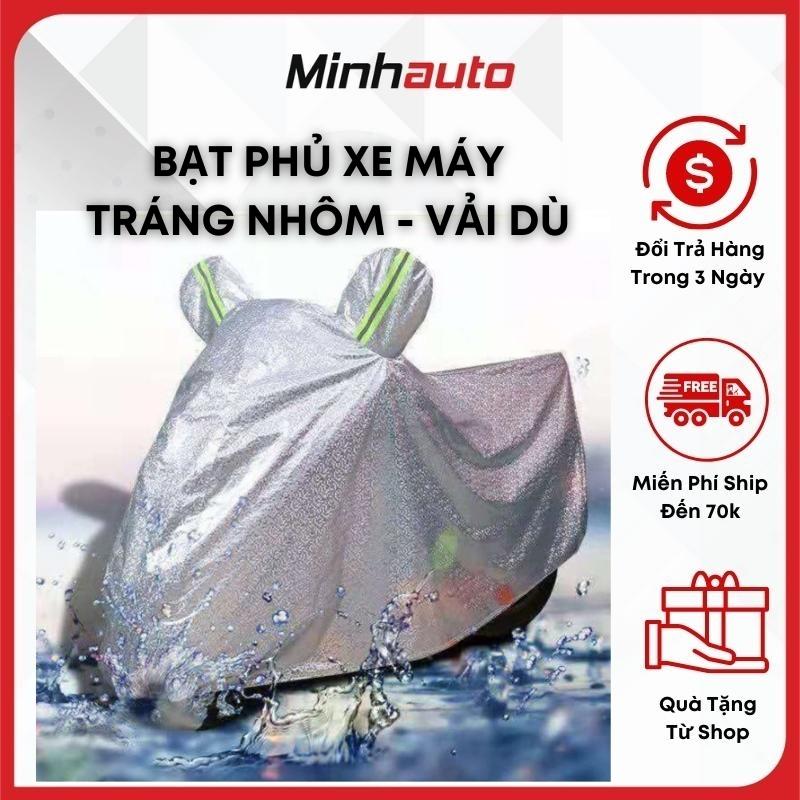 Bạt phủ xe máy 🚗🚗 bạt phủ xe - bạt trùm xe máy - vải dù pha nilon, chống nắng, chống mưa, bụi bẩn