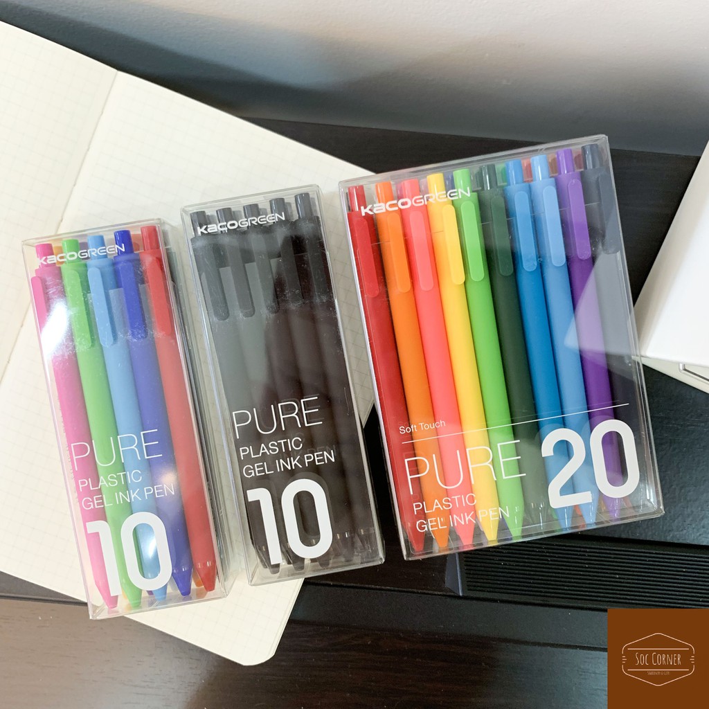 [HCM]Set bút KACO PURE 0.5mm (10 - 20 cây)