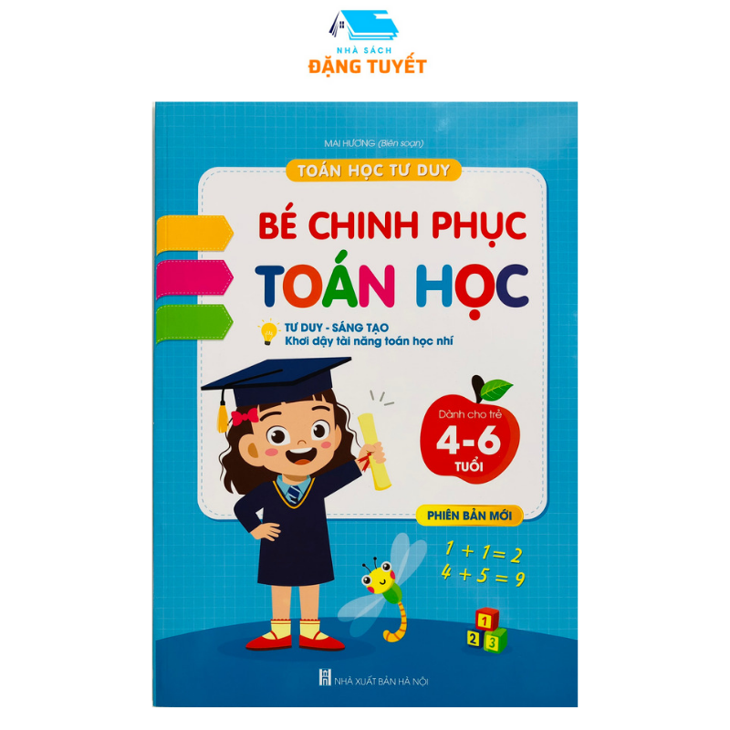 Sách - bé chinh phục toán học phiên bản mới