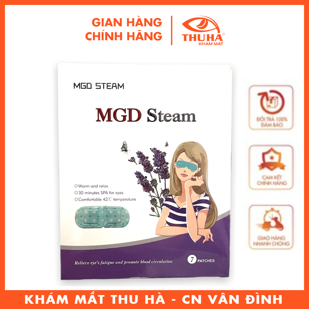 Miếng chườm ấm mắt mgd steam