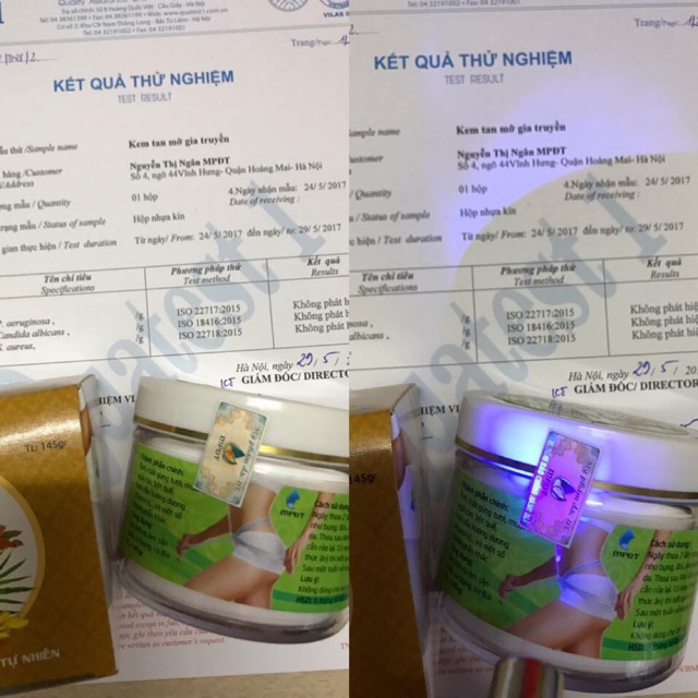 Kem tươi tan mỡ gừng ớt gia truyền