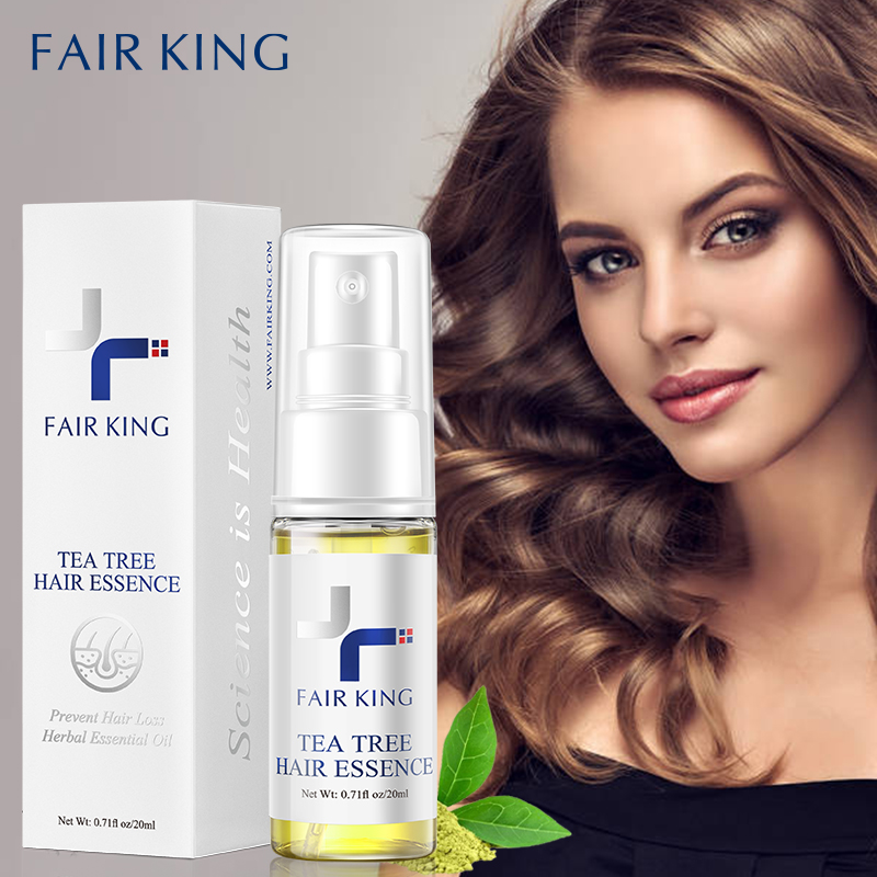 FAIR KING TINH CHẤT TÓC TRÀM TRÀ NGĂN NGỪA rụng tóc Tinh dầu thảo dược TEA TREE HAIR ESSENCE 20ml - intl