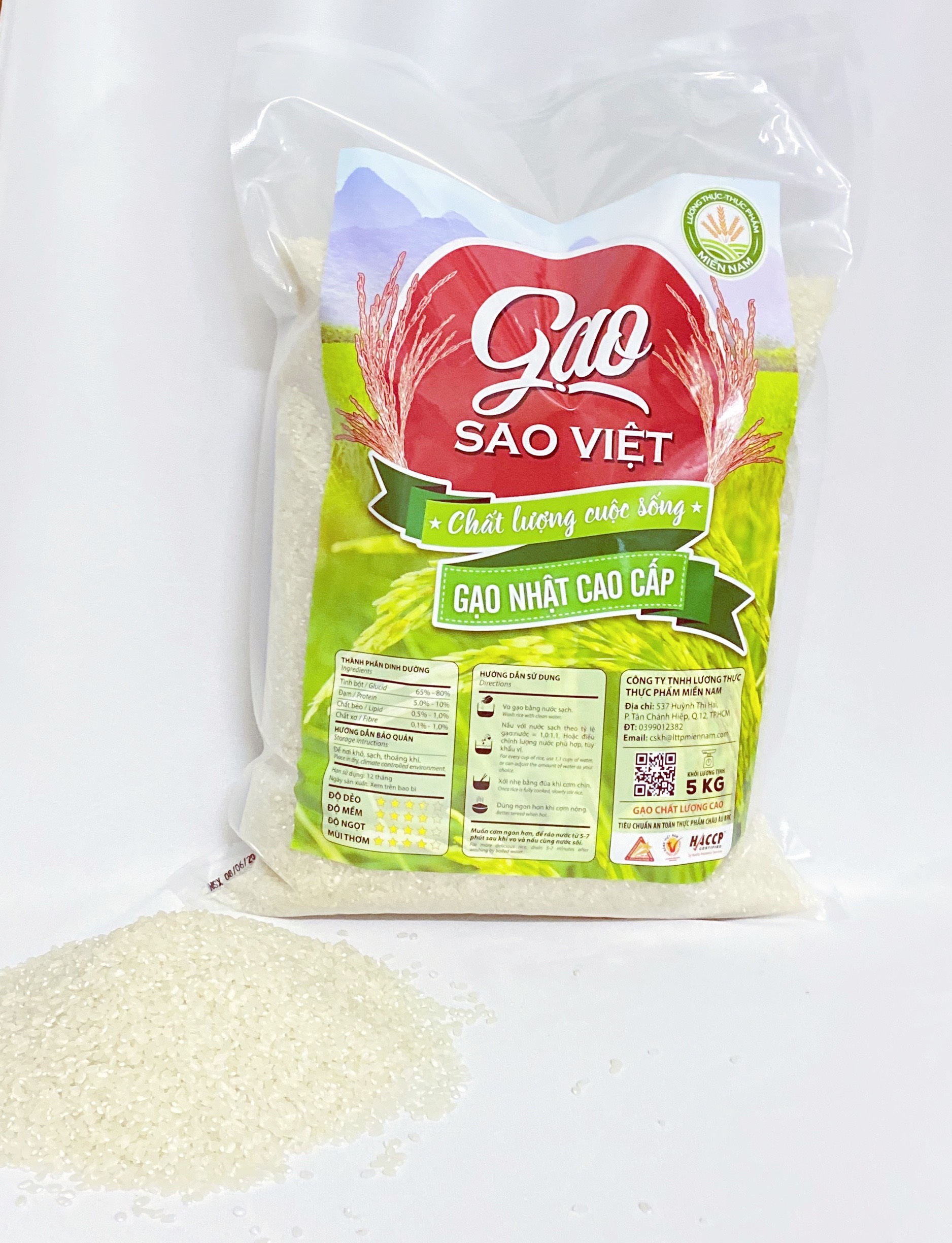 [HCM]Gạo Nhật - Bịch 5kg