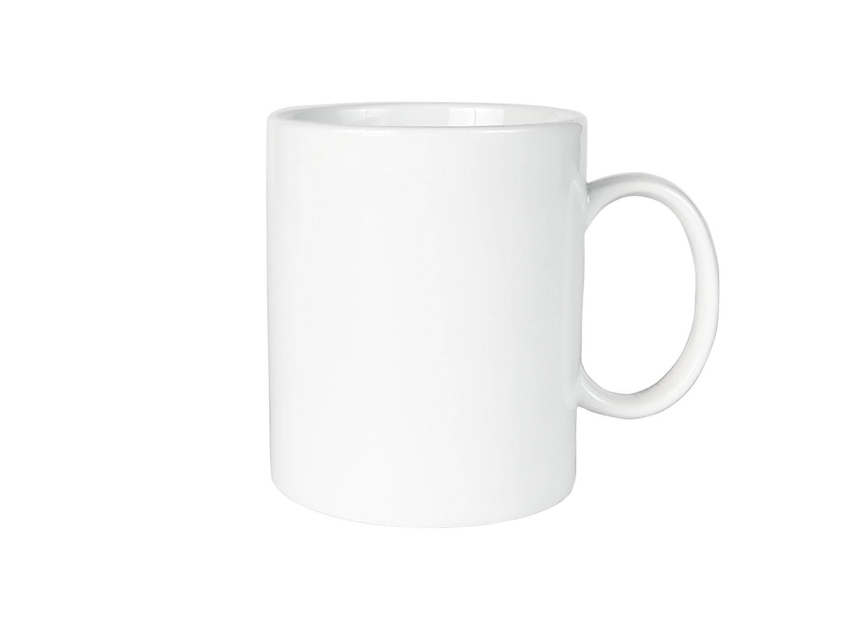 Cốc Sứ Trắng UNC Việt Nam - Dung tích 300ml, dáng quai C, men trắng cao cấp, không chứa Chì & Cadimi gây hại.