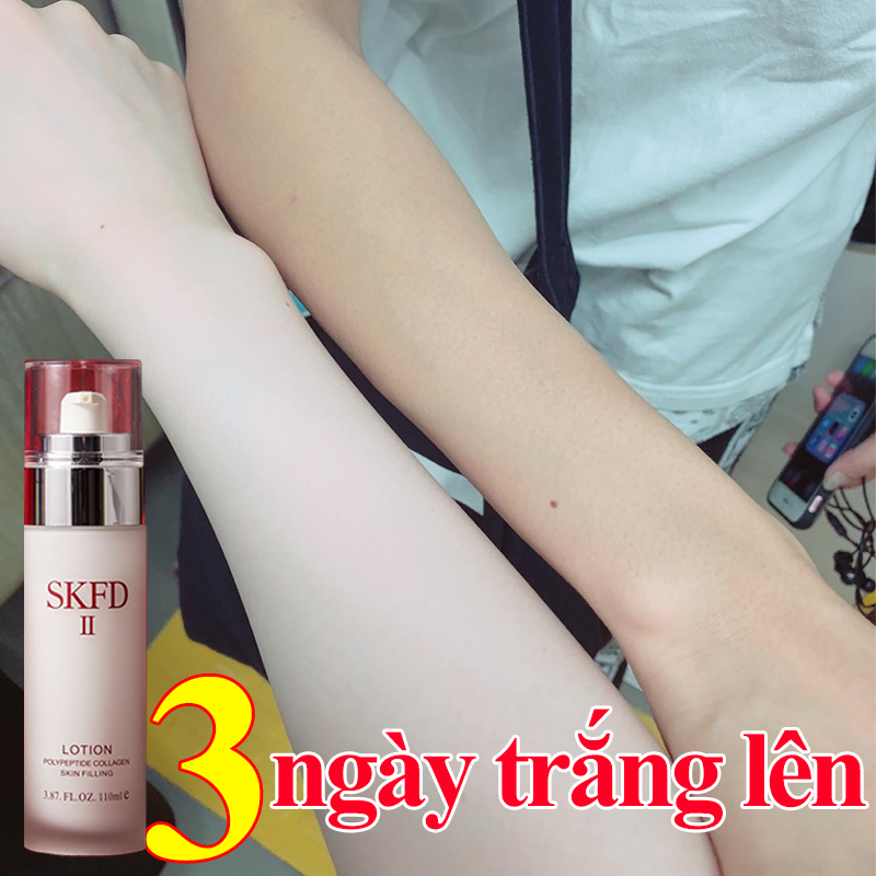 Kem body trắng da 110ml Sữa dưỡng thể trắng da Sữa dưỡng thể dưỡng ẩm Da khô