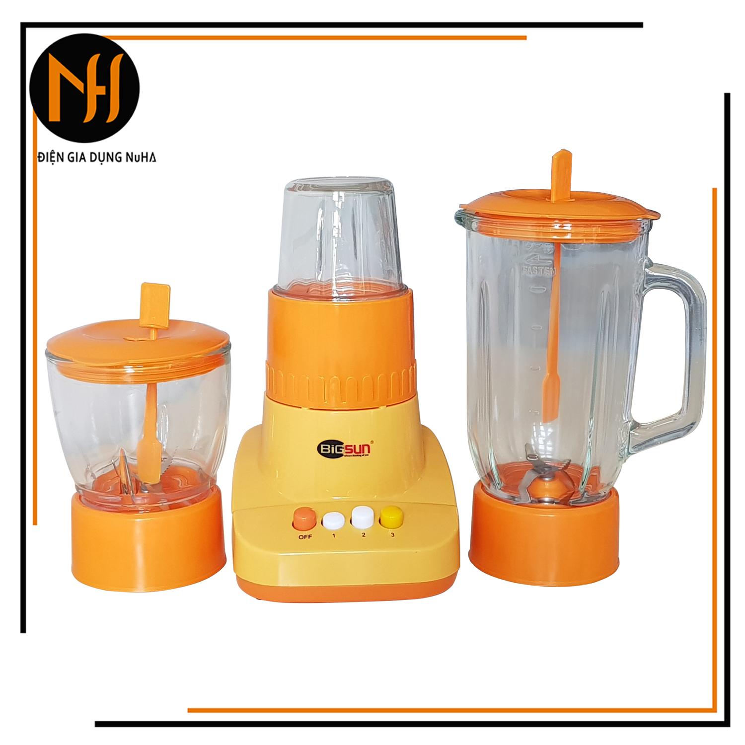 Máy xay sinh tố xay thực phẩm đa năng Bigsun BB-379M công suất 350W - Màu ngẫu nhiên bảo hành 12 tháng