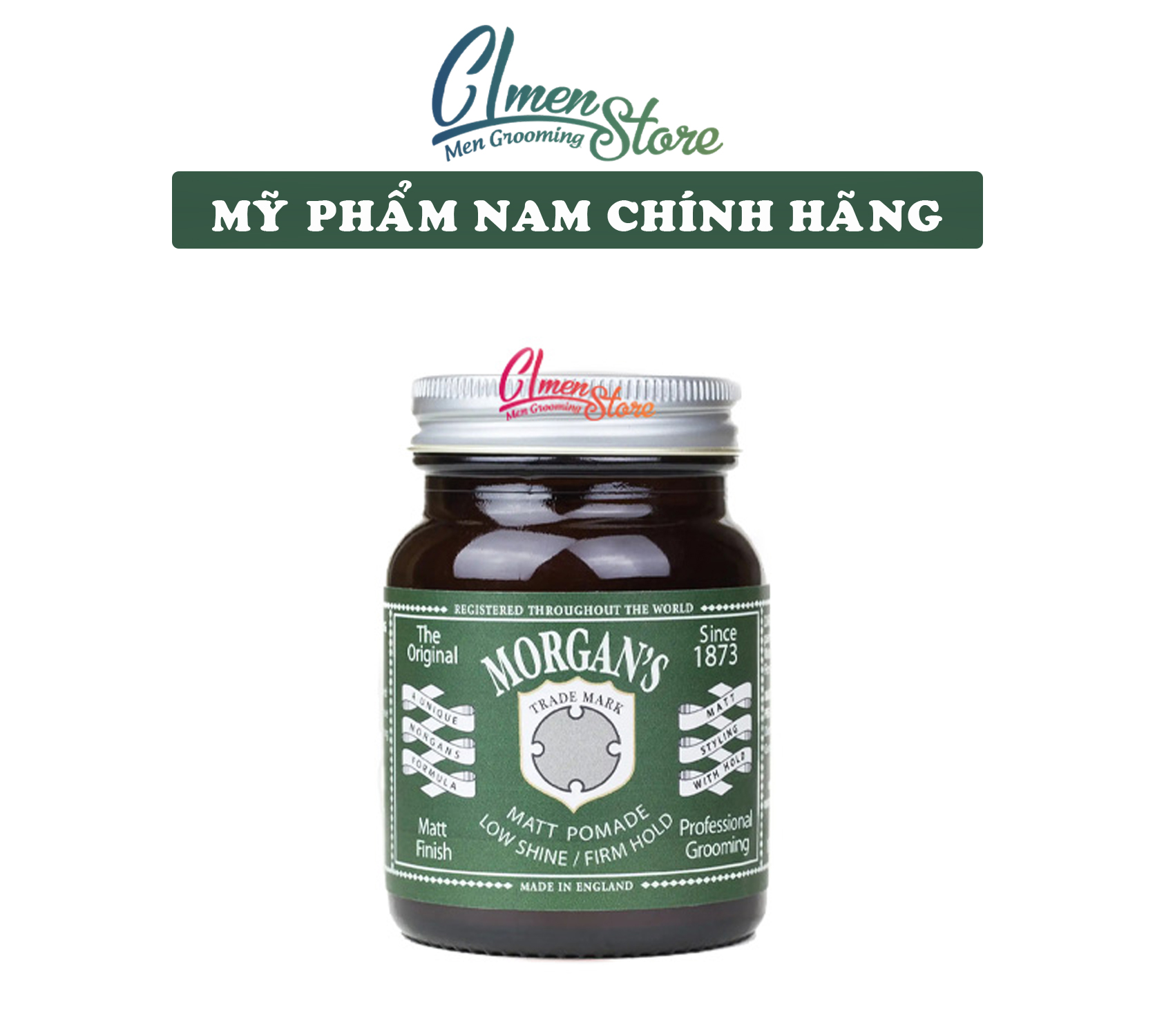 Sáp vuốt tóc Morgan’s Matt Pomade | Pomade tạo kiểu tóc Morgan Matt Pomade