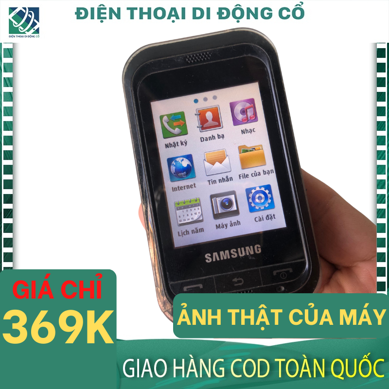 Điện thoại cổ samsung champ gt-c3303 zin nguyên bản - bh 12 tháng 1 đổi 1 trong tháng đầu tiên.