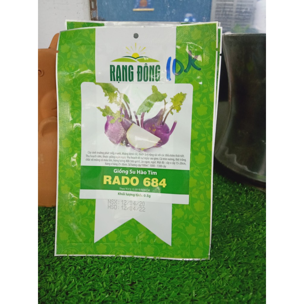 Hạt giống rđ-su hào tím-684-10k