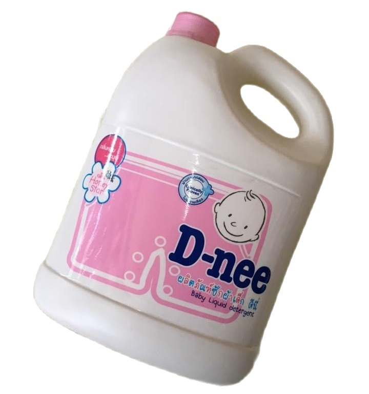 Nước giặt xả quần áo trẻ em Dnee 3000ml Thai Lan (màu hồng) - (Hàng công ty chinh hãng)