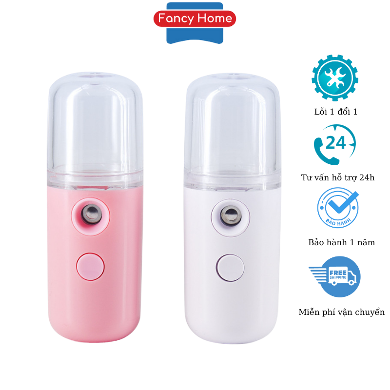 Máy Phun Sương Cầm Tay Xịt Khoáng MINI NANO- Cấp Ẩm Dưỡng Da Bổ Sung Khoáng