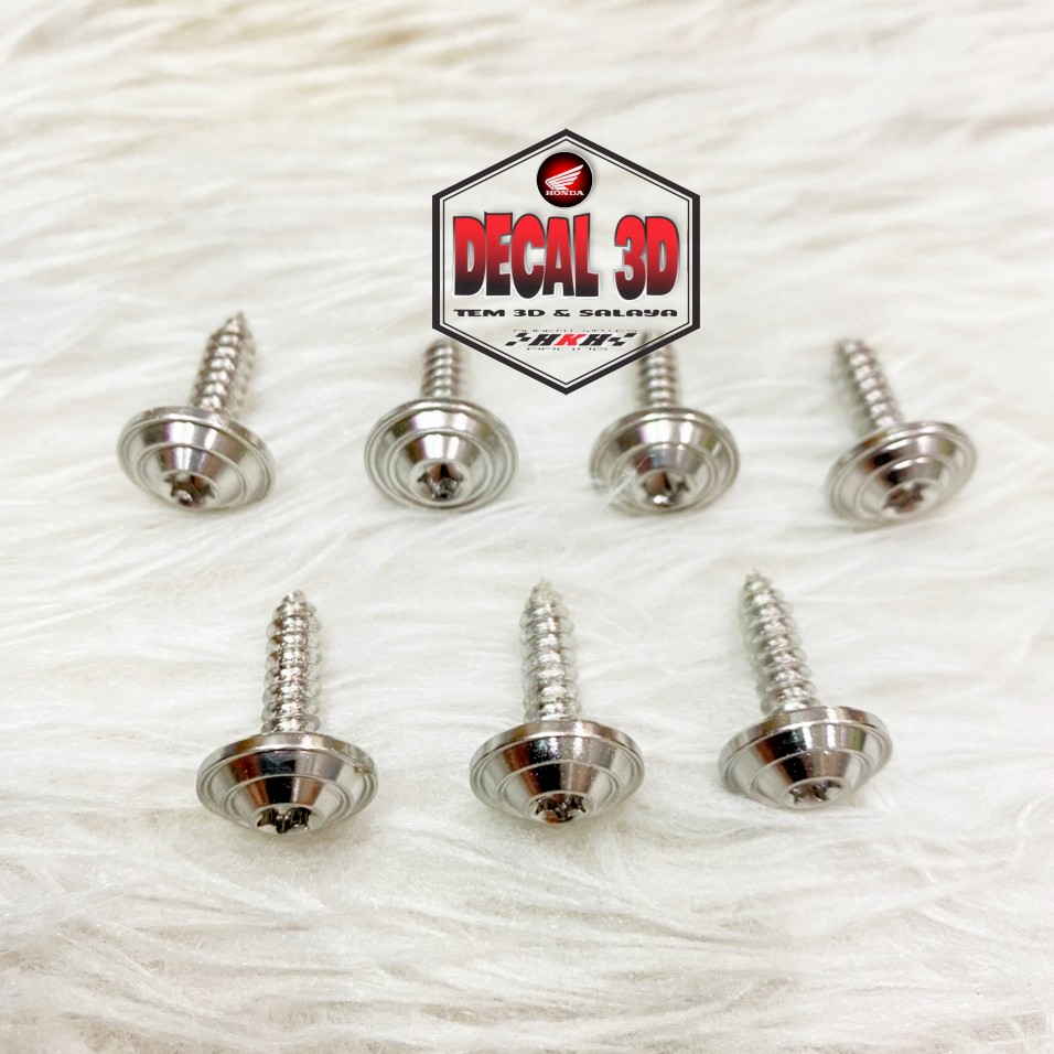 ỐC KIỂU ĐẦU SALAYA 5 LY XOẮN GẮN DÀN ÁO XE MÁY CỰC ĐẸP