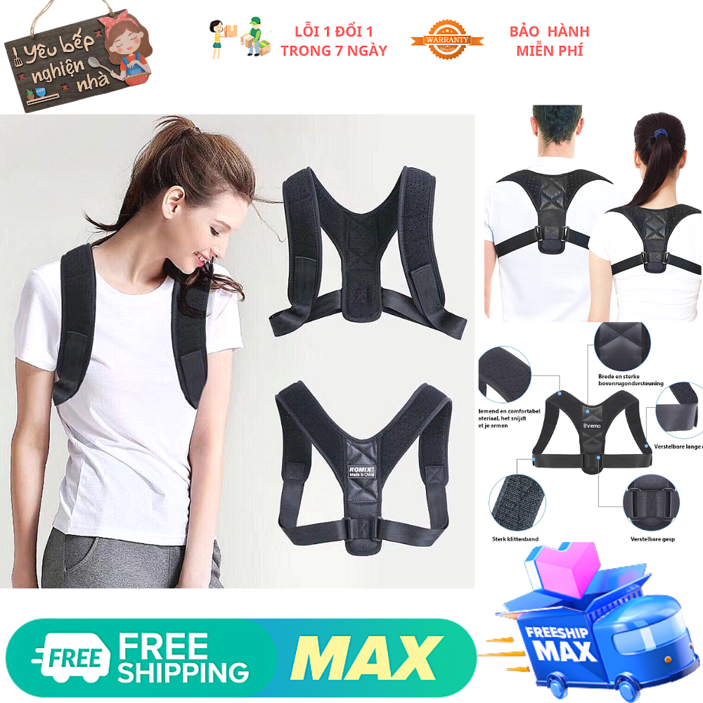 Đai Lưng Chống Gù Free Size Cho Nam, Nữ Hiệu Quả, Đai Lưng Chống Gù, Áo Từ Tính Chống Gù Lưng, Đai Chống Gù Lưng Chất Liệu Cao Cấp Đàn Hồi Cao, Giúp Ngồi Đúng Tư Thế, Cải Thiện Cột Sống Chống Gù, Giảm Đau Nhức Cho Người Lớn Tuổi