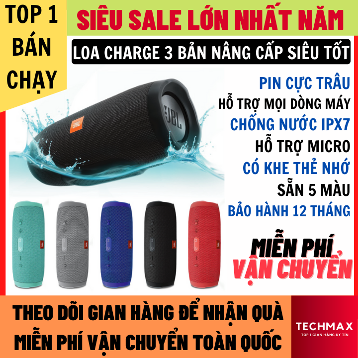 Loa Bluetooth Bản Pro Nâng Cấp Kết Nối Siêu Ổn Định, Có Khe Cắm Thẻ Nhớ, Chống Nước IPX7 Bảo Hành 12 Tháng, Loa bluetooth không dây, loa không dây, loa vi tính, loa không dây