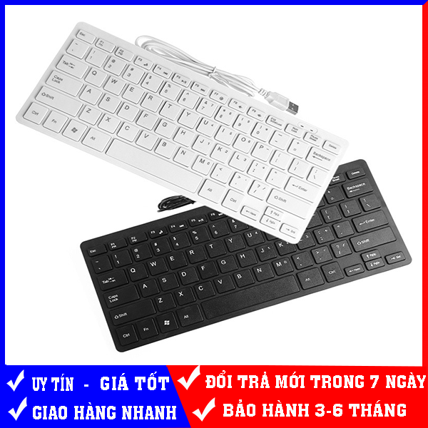 Bàn phím MINI USB HP/DÊLL/AP  (CH) Cao Cấp BH12T