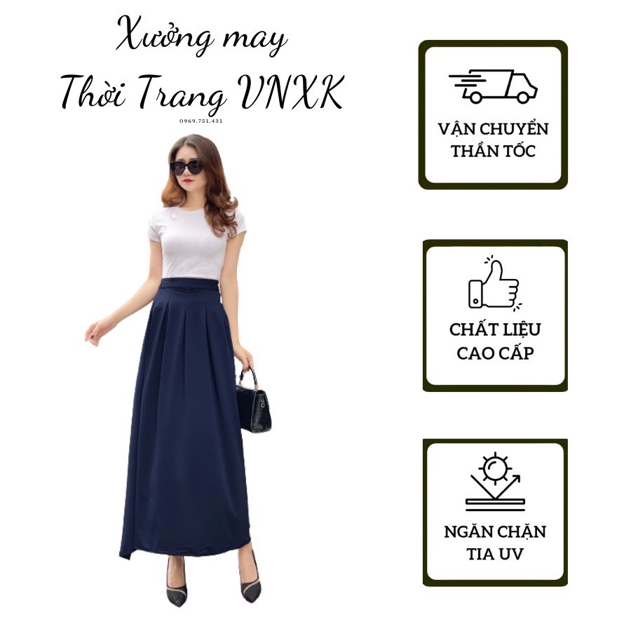 Quây váy chống nắng thông hơi cao cấp, chống nắng hiệu quả