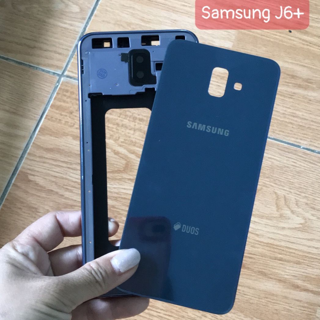 Bộ vỏ samsung j6 +/ j6 plus zin
