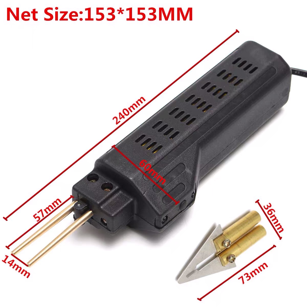 Máy hàn nhựa đính ghim xe máy, ô tô - Dùng điện 220V
