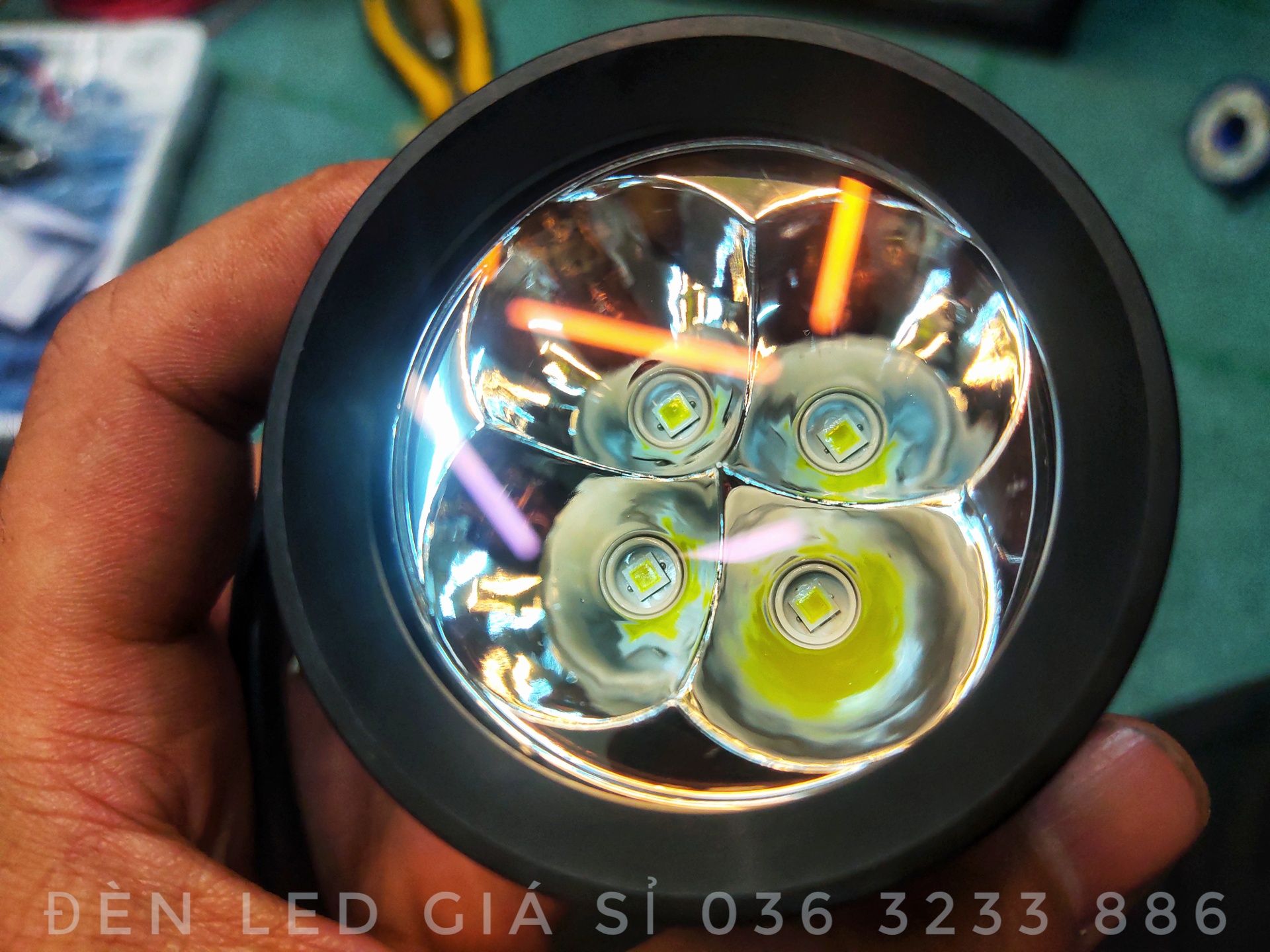 [HCM]Đèn Trợ Sáng Dựng Xpl  Siêu Sáng 40W