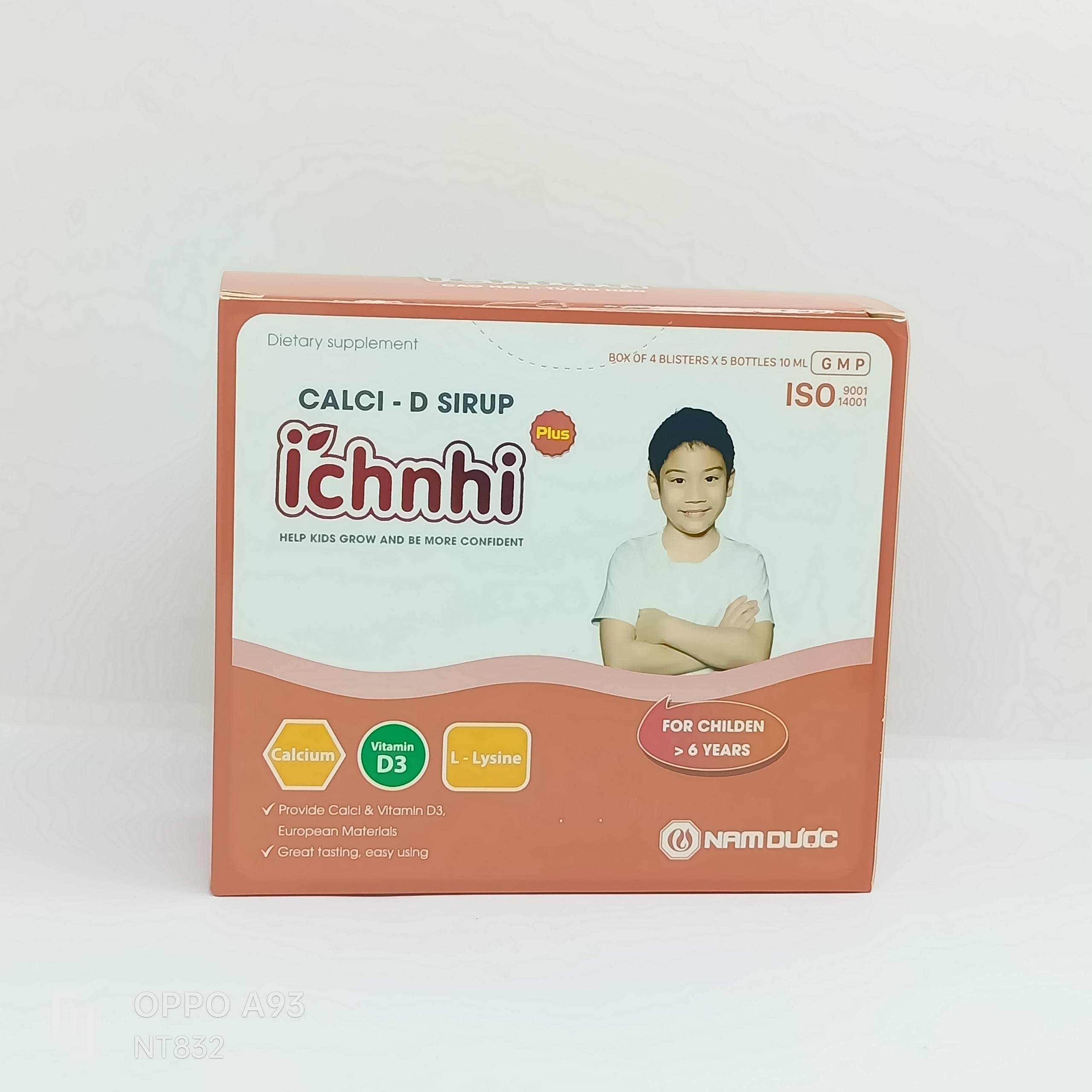 Siro Calci-D Ích Nhi cho trẻ trên 6 tuổi