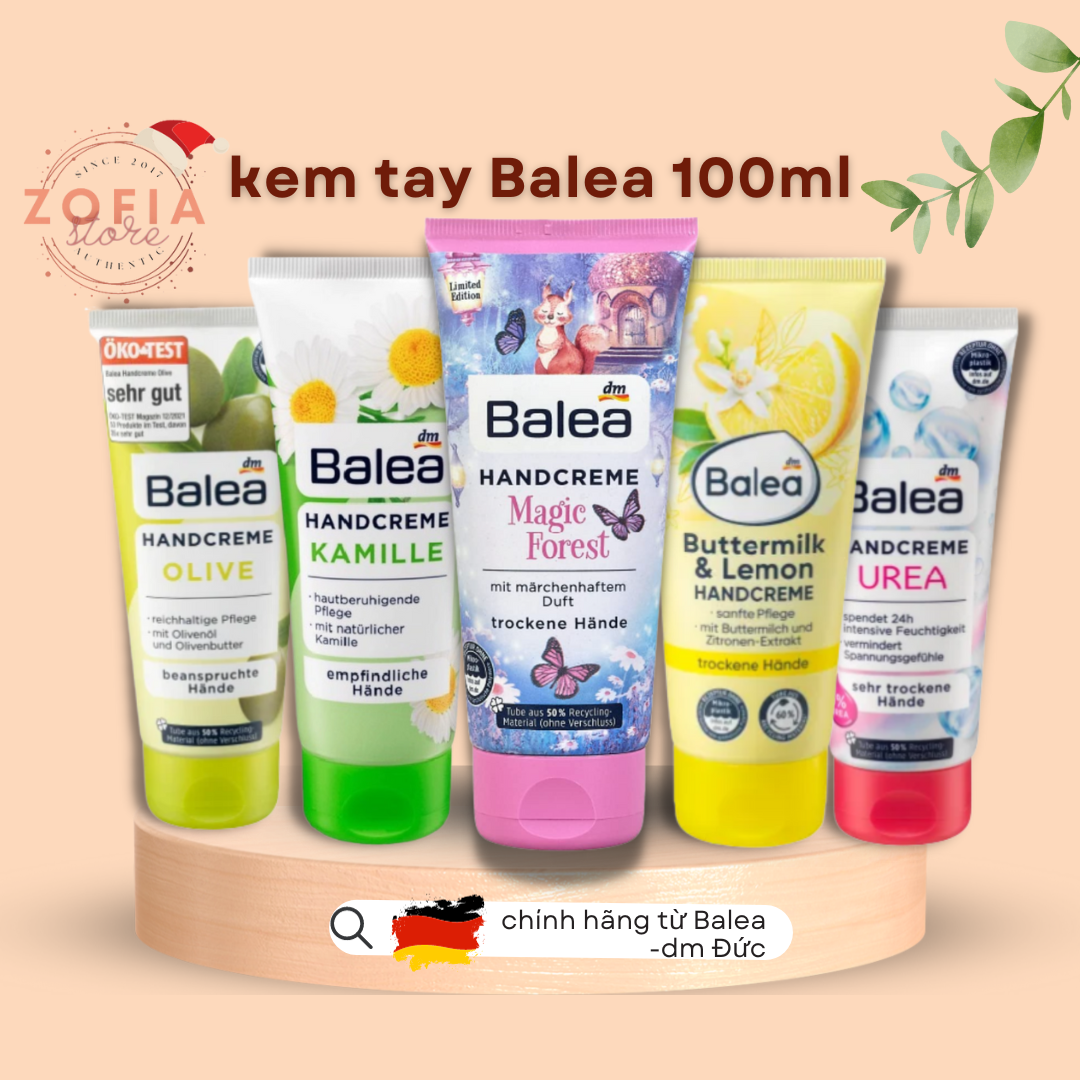 Kem dưỡng tay và móng Balea nội địa Đức