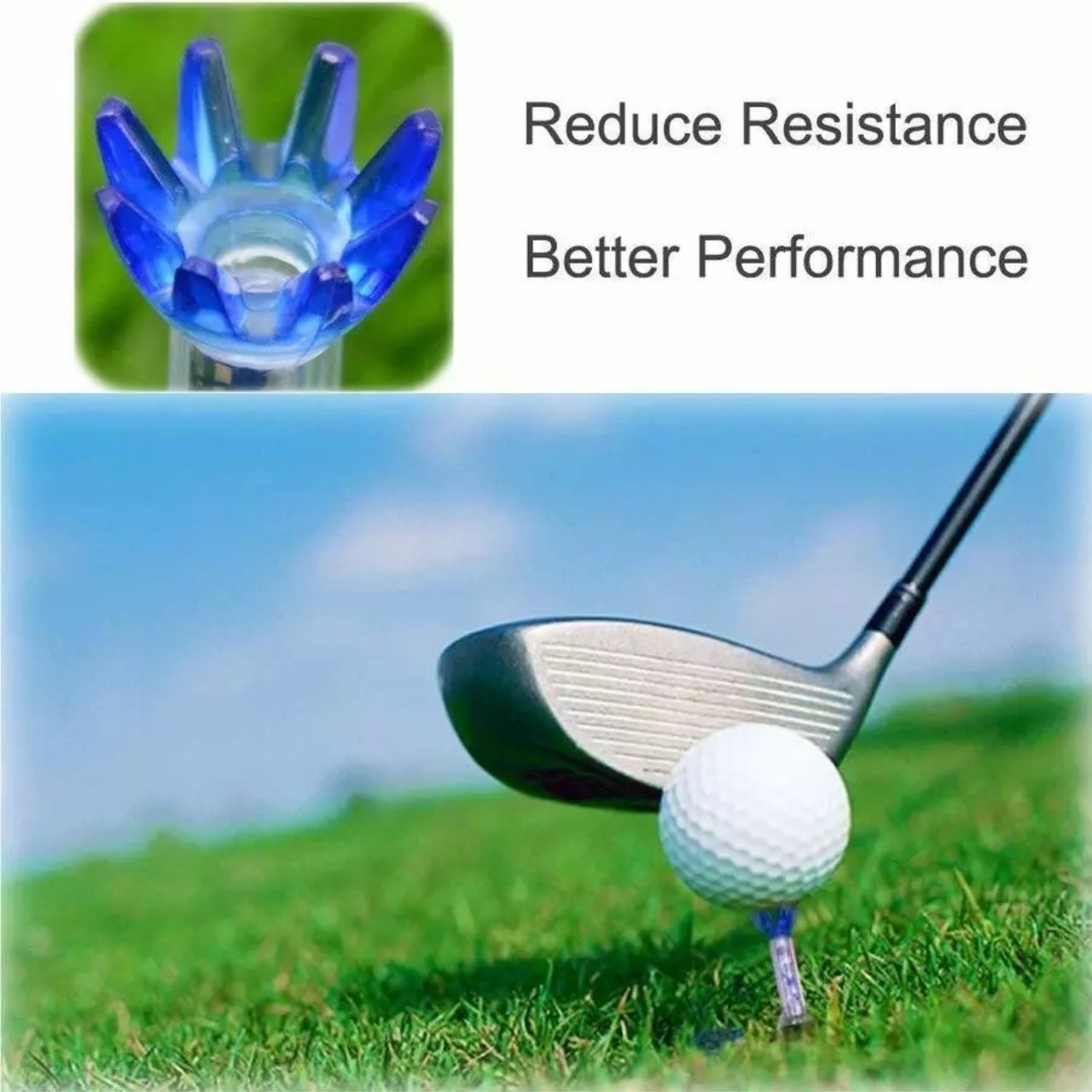 Tee golf -tee driver - tee golf nam châm - rất linh động dùng cho mọi tình huống
