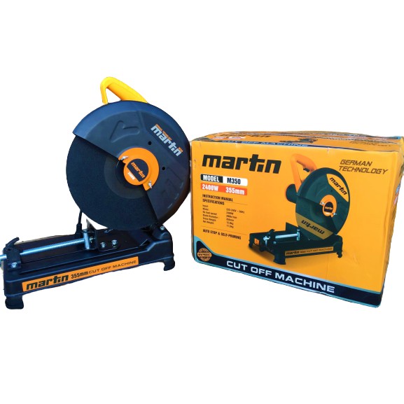 Máy cắt sắt MARTIN 2400W Moter đồng đường kính lưỡi cắt 355MM Tăng kèm lưỡi cắt theo máy Bảo Hành 6 tháng