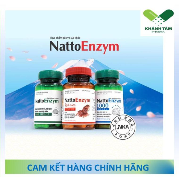 ! nattoenzym dhg, red rice/ gạo đỏ, 670 fu/ 1000 fu - nattokinase -