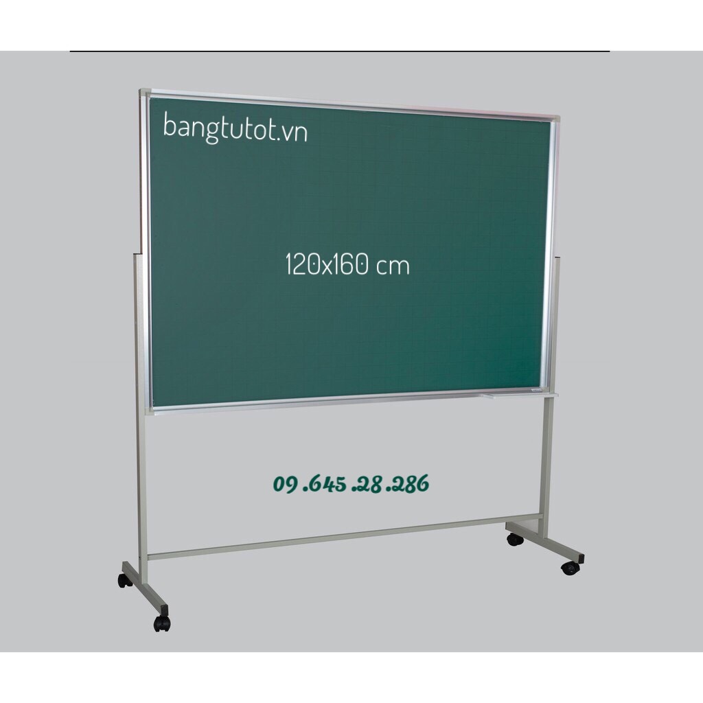 Bảng từ xanh viết phấn di động KT: 120x160 cm