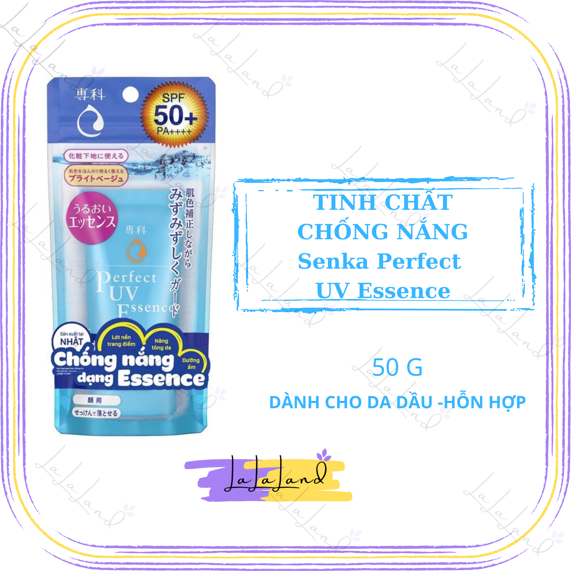 [HCM][Lưu ý chọn date 2022 hoặc 2023] Tinh chất chống nắng Senka Perfect UV Essence 50g
