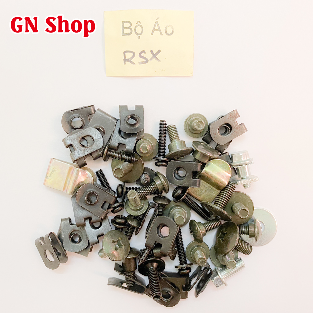 Bộ ốc lắp dàn áo xe máy wave rsx