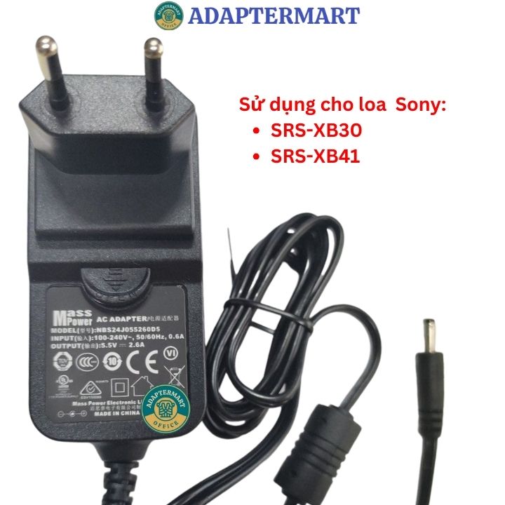 Sạc loa sony xb30 xb41 5v 3a giá rẻ