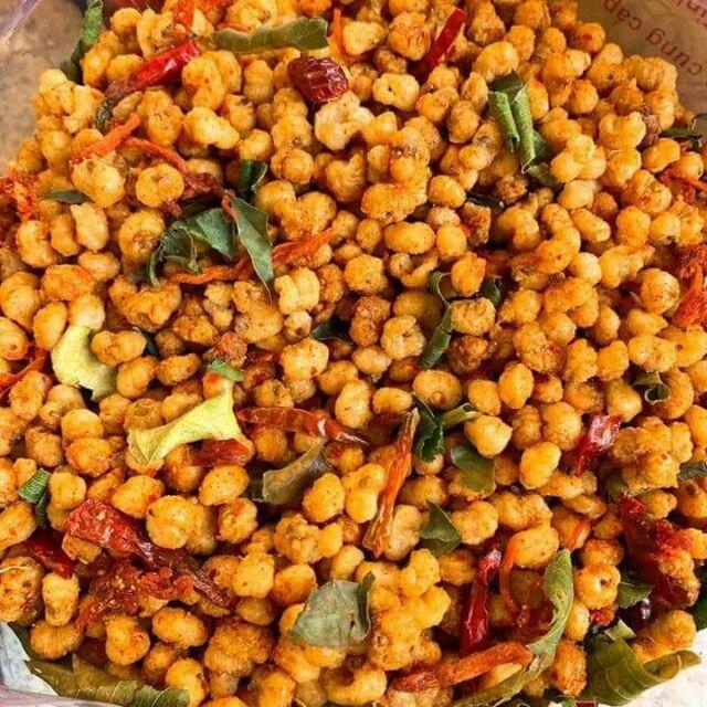 [HCM][MUA 1KG TẶNG 100GR] Bắp rang khô bò sa tế lá chanh gói 500g Bắp rang sấy mix khô bò giòn rụm cay cay Món ăn vặt hấp dẫn