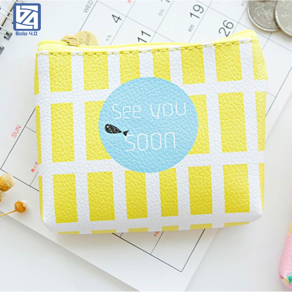 Ví nữ ngắn cầm tay nhiều màu Balo4.0