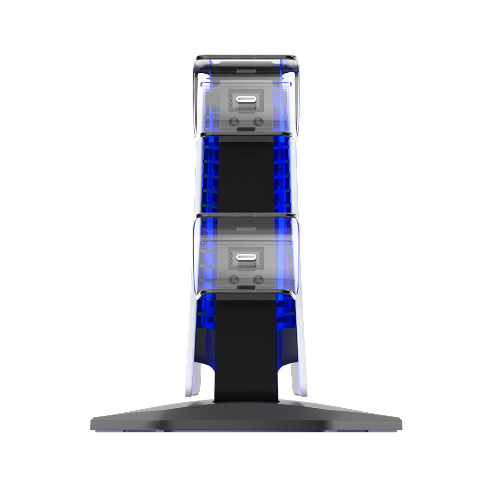 XIRPS5 Phụ Kiện Máy Chơi Game PS5 Gamepad Sạc Kép  PS5 Tay Cầm Sạc Máy Bay  PS5 Bộ Sạc Hai Chỗ Blu-ray Tay Cầm RR20