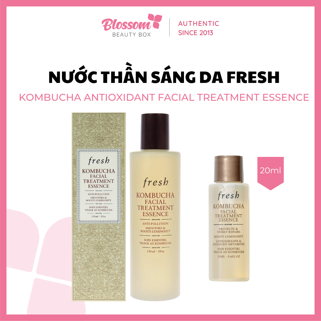 Minisize 20ML - Nước Thần Fresh Kombucha Antioxidant Facial Treatment Essence